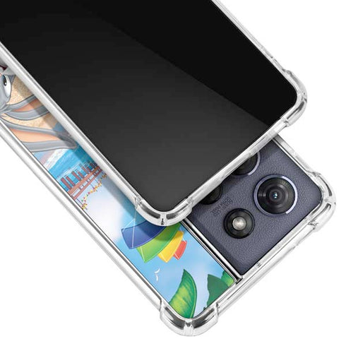Looney Tunes Beach Moto G Play 5G (2025) Clear Case